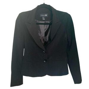 Forever 21 Black Dressy Blazer Size S